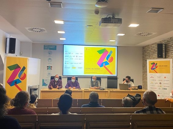 El Festival de Cine de Zaragoza, con la colaboración de Cultura USJ, repasa las 26 ediciones del festival con la Tertulia Perdiguer, el Festival de Cine de Fuentes de Ebro y el Festival de Cine de la Almunia