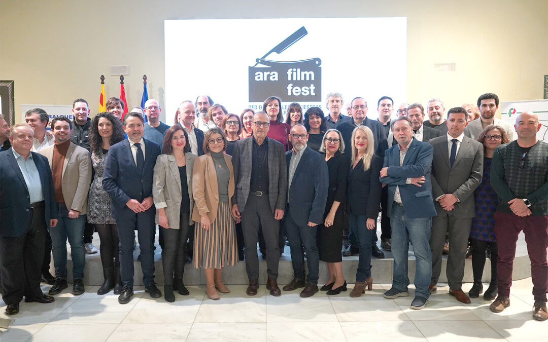 La USJ colabora con la iniciativa Ara Film Fest, la red de festivales y muestras de cine de Aragón que se presentó ayer en el Edificio Grupo San Valero