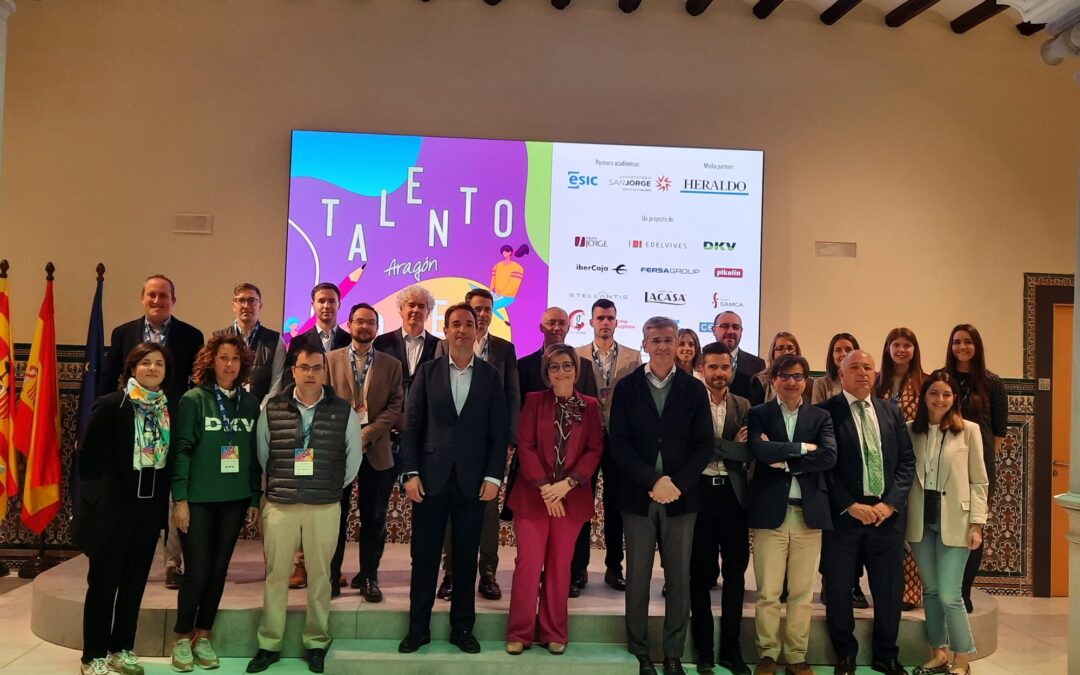 El programa Talento Aragón Joven arranca con la presentación de las empresas participantes en el Edificio Grupo San Valero