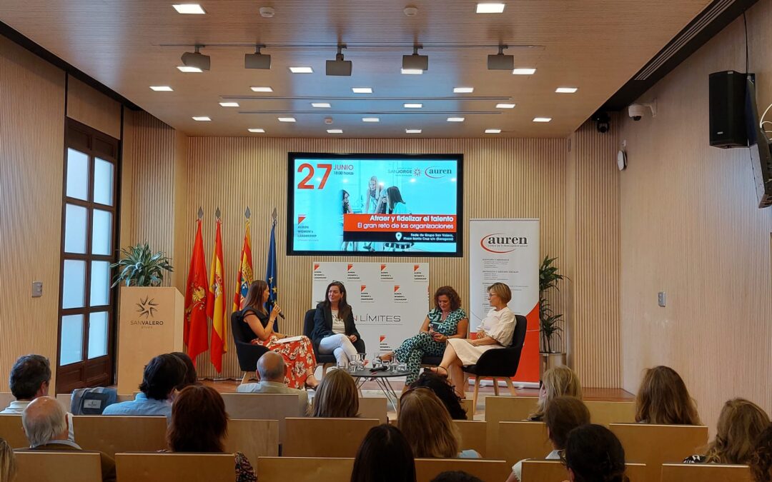 La Universidad San Jorge participa en el evento Auren Women Leadership para debatir sobre cómo atraer y retener el talento en las empresas