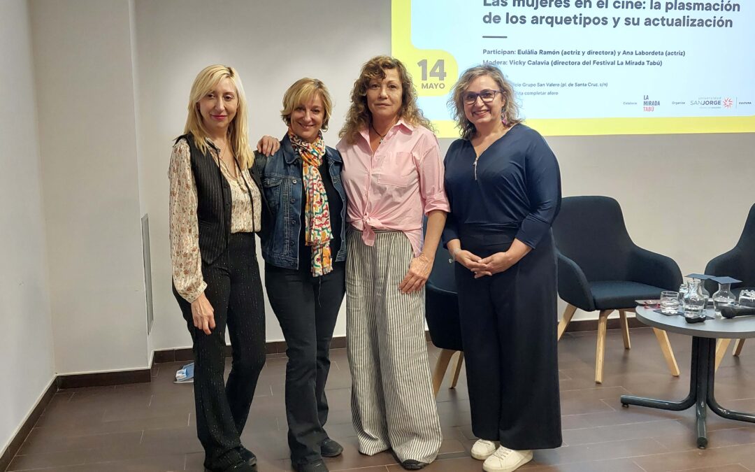 Vicky Calavia, Eulàlia Ramón y Ana Labordeta hablan sobre la mujer en el cine, los arquetipos y mitos