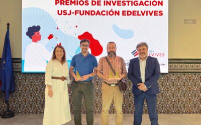 La tercera edición de los Premios de Investigación USJ y Fundación Edelvives reconocen la excelencia y la trayectoria profesional de los investigadores de la Universidad San Jorge