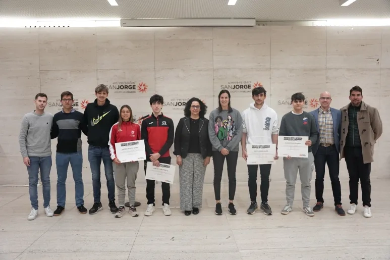 Deportistas de alto rendimiento de la USJ, reconocidos por el Gobierno de Aragón con un programa de apoyo a estudiantes 