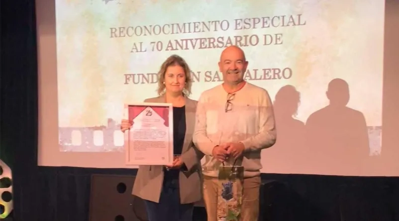 Grupo San Valero recibe el distintivo especial “Zaragoza International Film” por su apoyo a la educación, la industria audiovisual y la cultura 