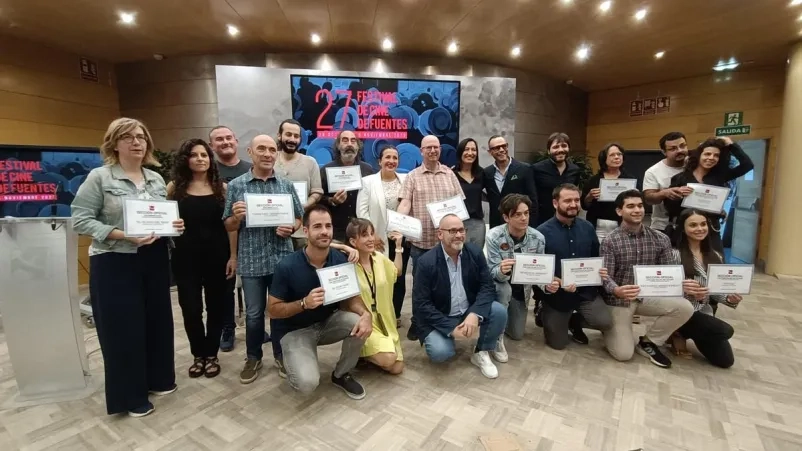 El docente Néstor Rubio y el egresado Eduardo Pérez, nominados en el Festival de Cine de Fuentes